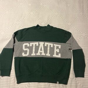 Varsity 'STATE' Women’s Crewneck Sweatshirt